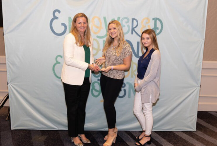 LHU Alpha Sigma Tau Chapter  Honored with National Award